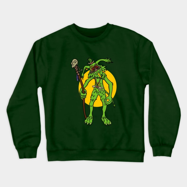 Dulok Shaman Crewneck Sweatshirt by NikInked